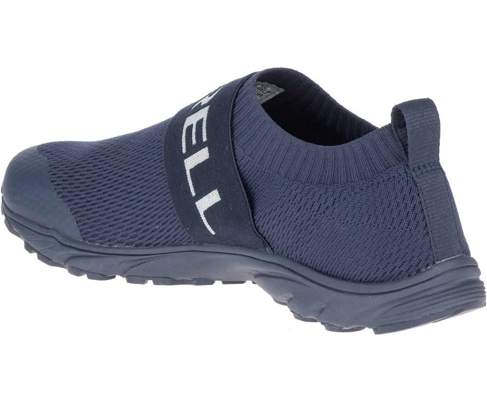 Merrell Barefoot Sko Herre - Tirana Laceless - Mørkeblå - QUV871064
